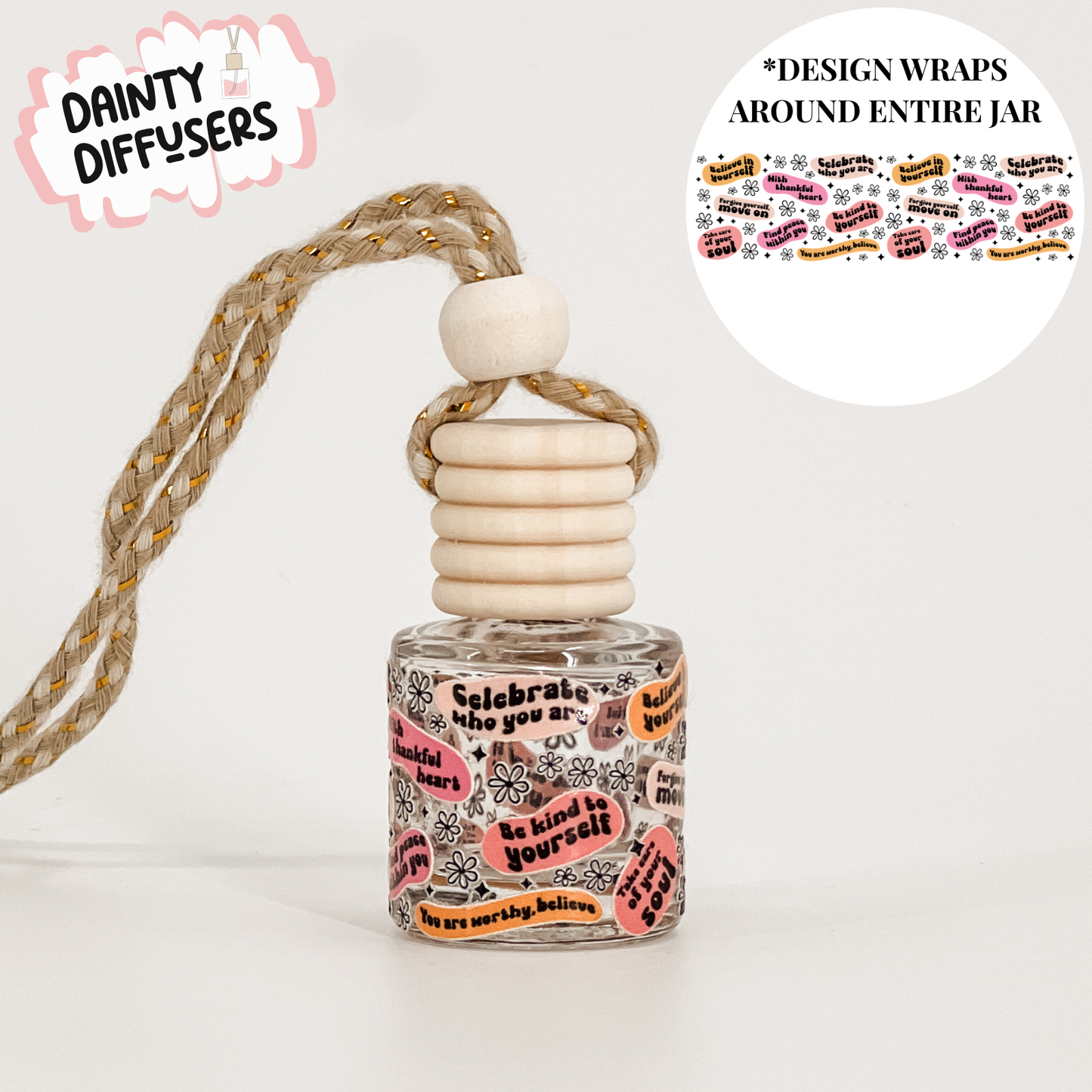 Be Kind To Yourself Car Diffuser