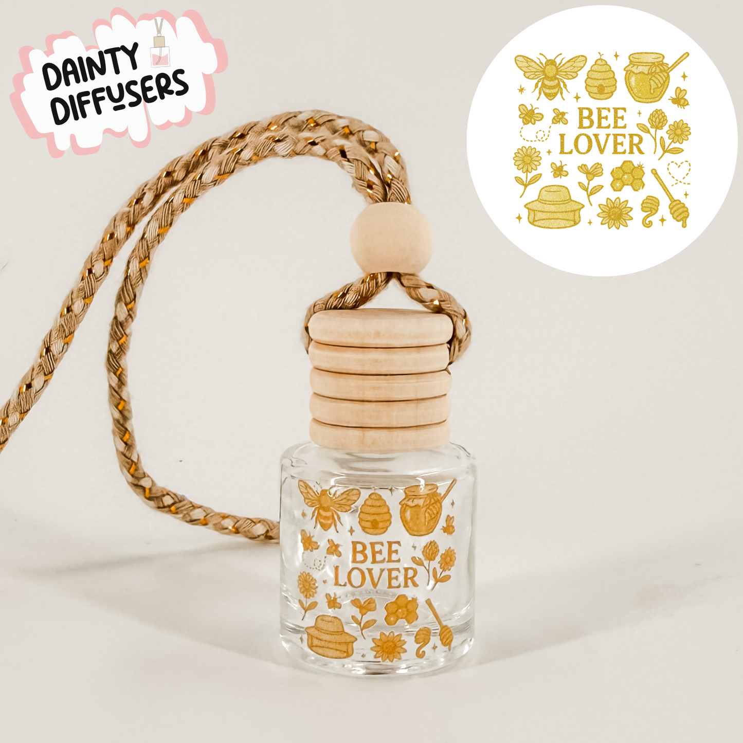 Bee Lover Car Diffuser