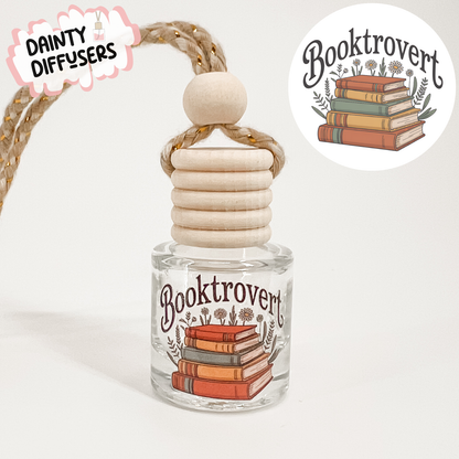 Booktrovert Vintage Style Car Diffuser