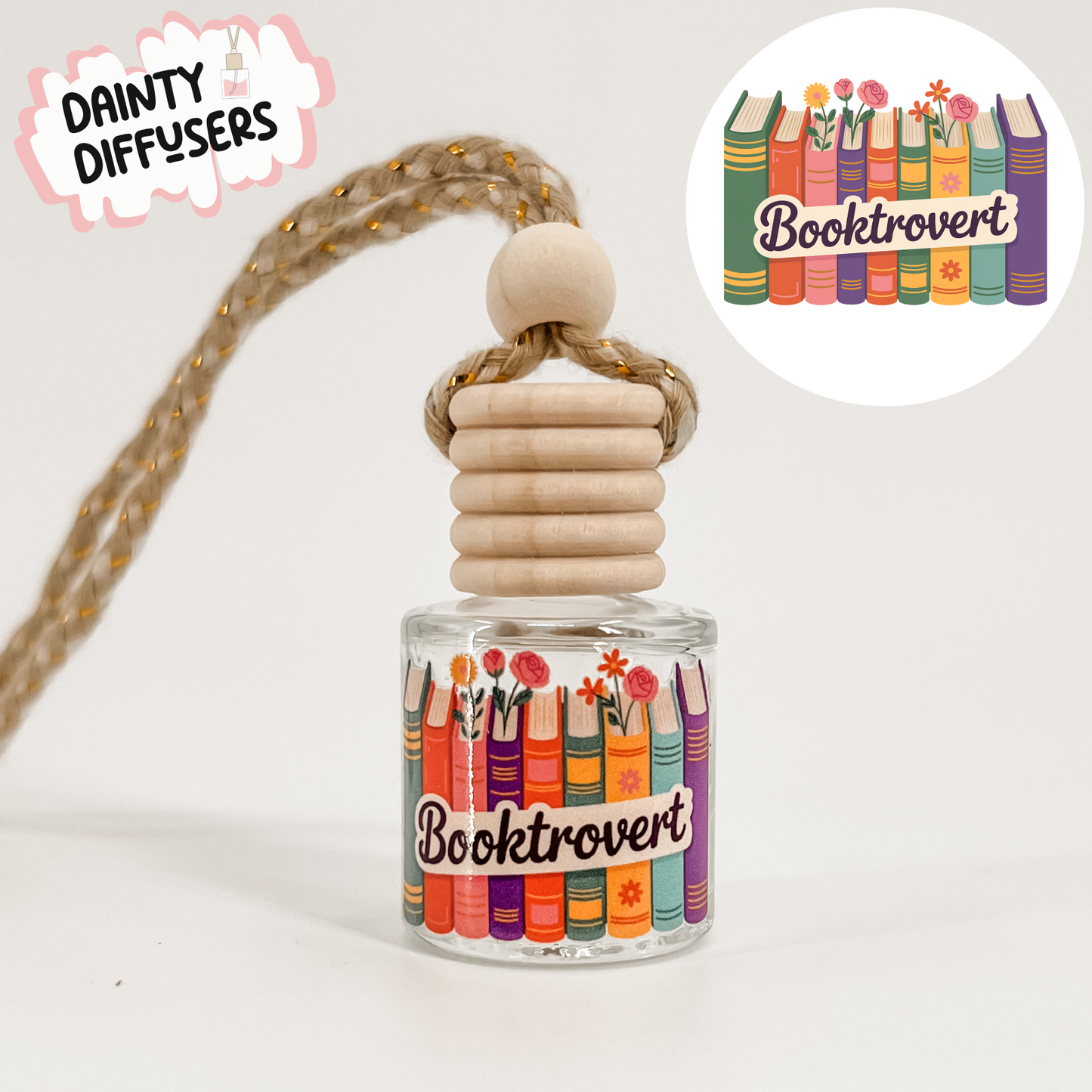 Booktrovert Car Diffuser