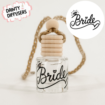 Bride W/ Left Diamond Car Diffuser