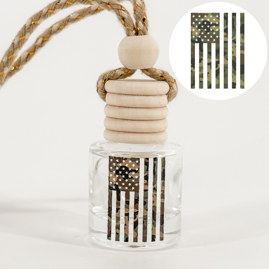 Camo American Flag Car Diffuser