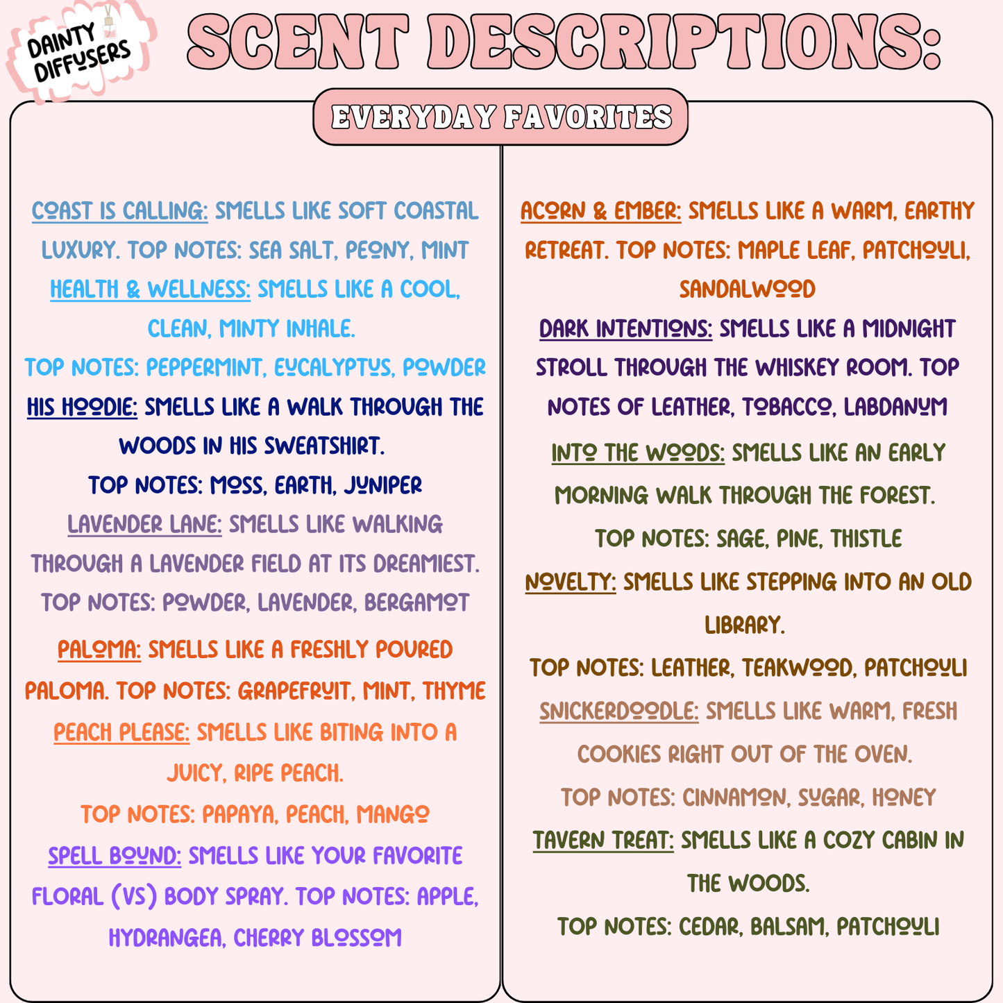 6-7 Pink & Black Car Diffuser