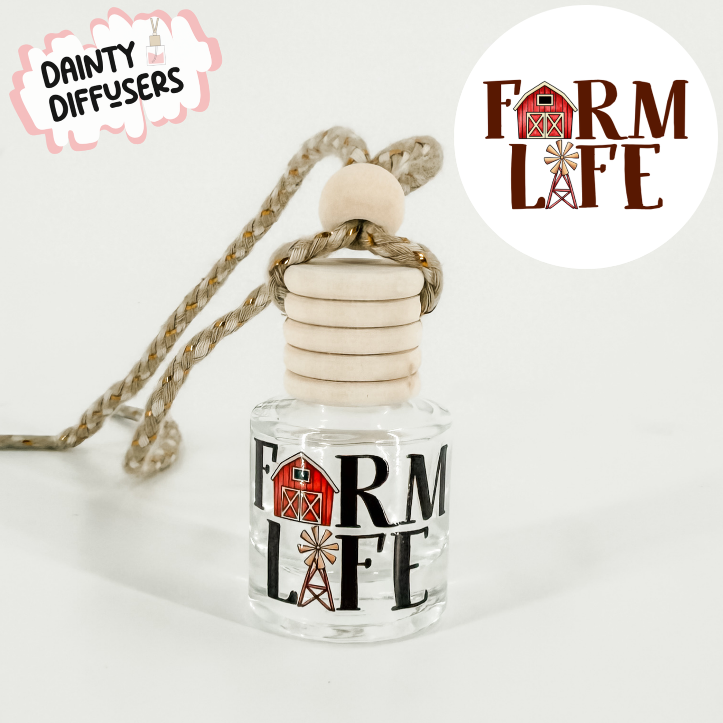 Farm Life Car Diffuser