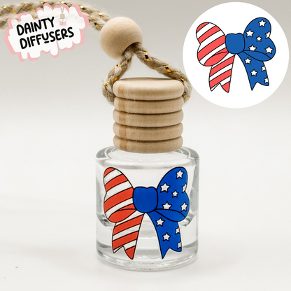 Flag Design Bow Car Diffuser