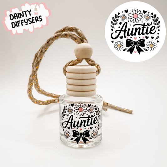 Floral Auntie Car Diffuser