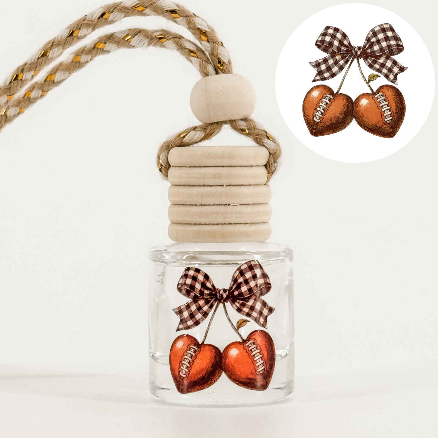 Football Cherries Car Diffuser