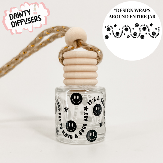 Good Day To Have A Good Day Car Freshener | Hanging Car Diffuser