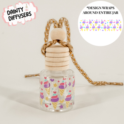 Ice Cream Wrap-Around Car Diffuser