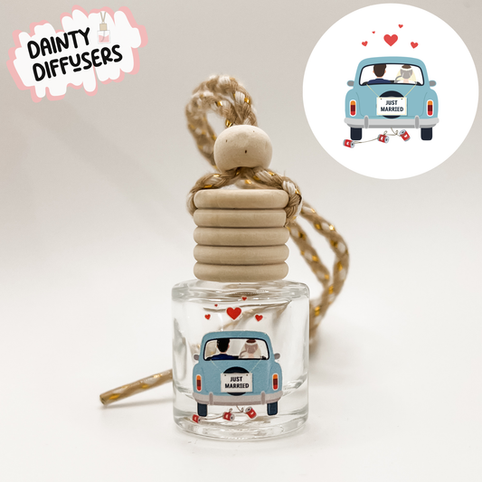 Just Married Car Diffuser