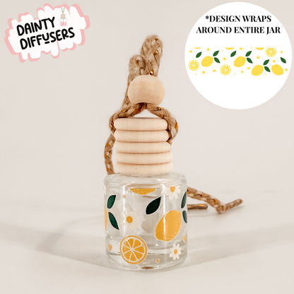 Lemon Wrap-Around Car Diffuser
