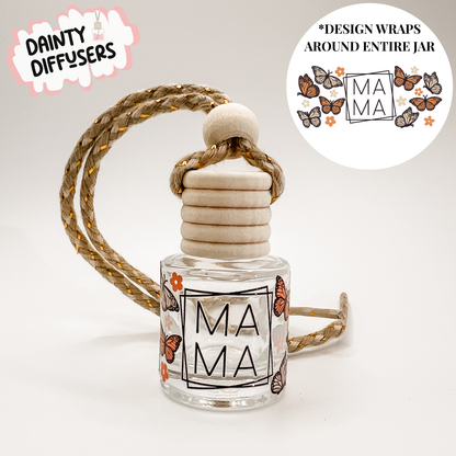 Mama Butterflies Wrap-Around Car Diffuser