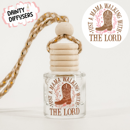 Mama Walking W/ The Lord Car Diffuser