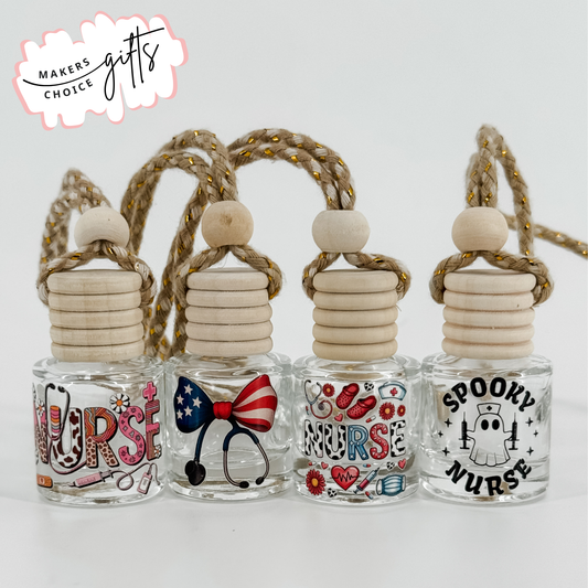 Nurse Themed Car Diffusers
