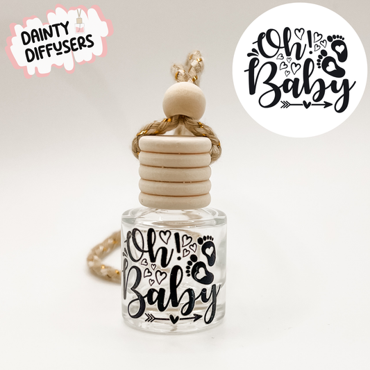 Oh Baby {In Black} Car Diffuser