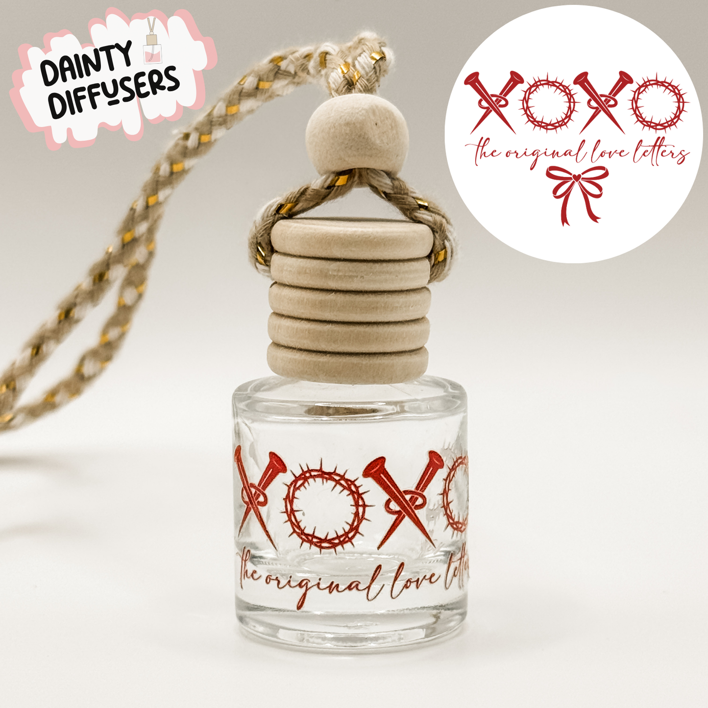 Original Love Letters Car Diffuser