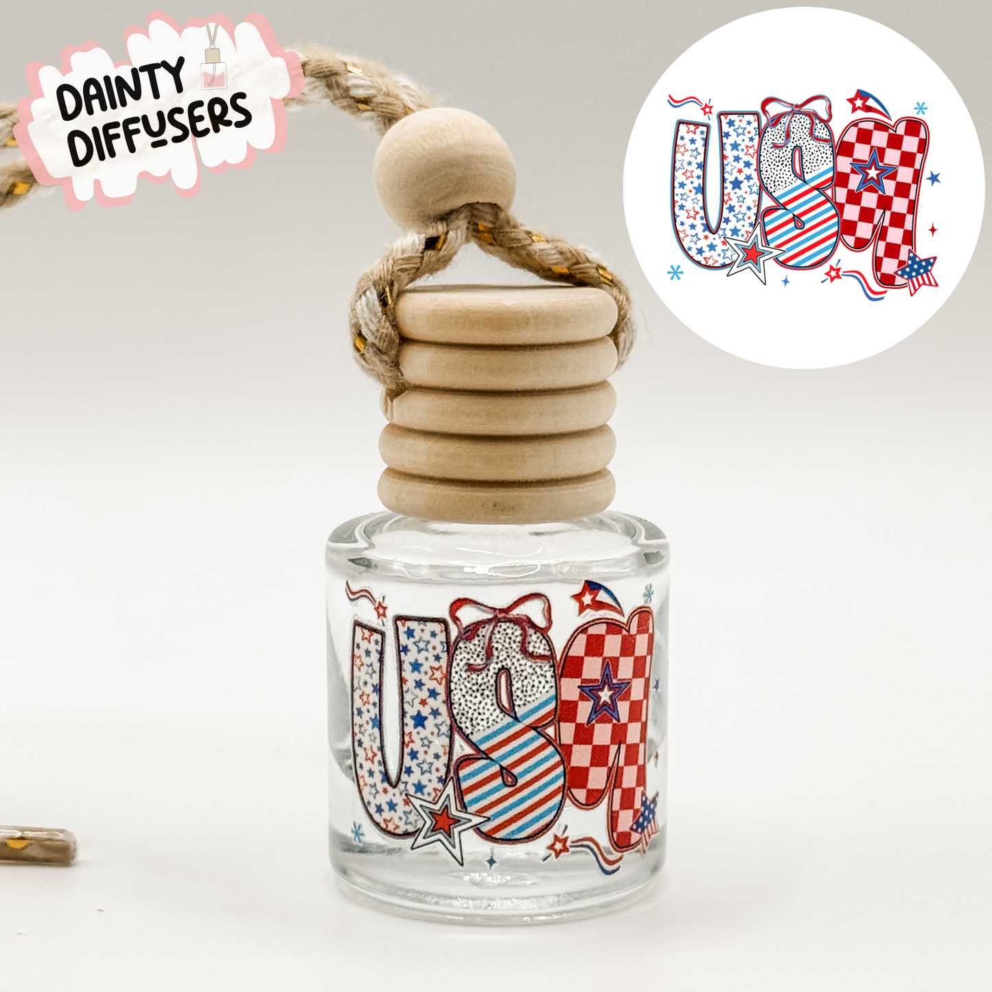 Plaid USA Car Diffuser