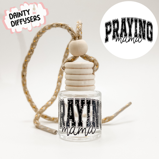Praying Mama {Black Design} Car Diffuser