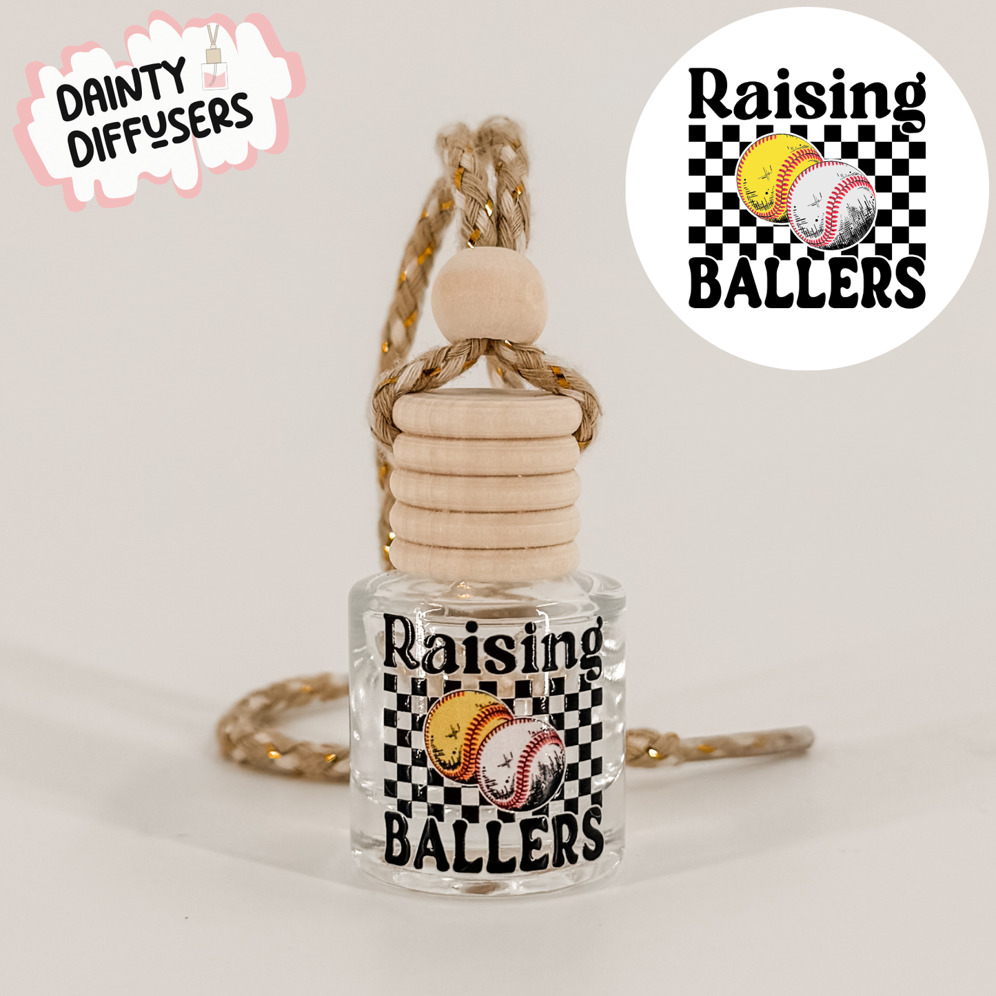 Raising Ballers Car Diffuser