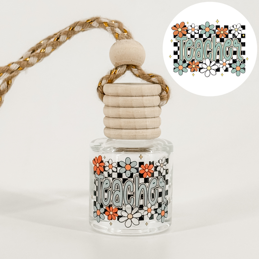 Turquoise Teacher Car Diffuser